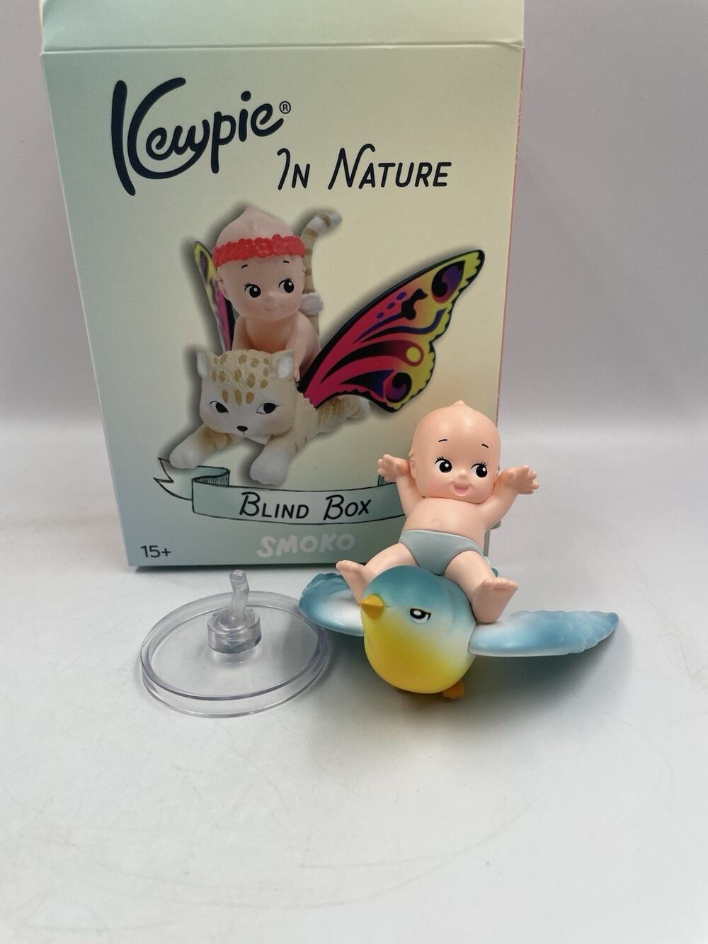 Smoko Kewpie In Nature Blind Box: Kewpie and a Bluebird Figure Confirmed